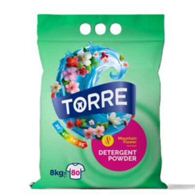 Torre Detergent Automat 8Kg Color White Flori de Munte