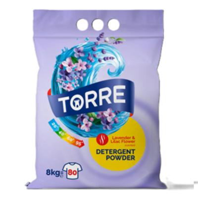 Torre Detergent Automat 8Kg Color White Lavanda &amp; Liliac