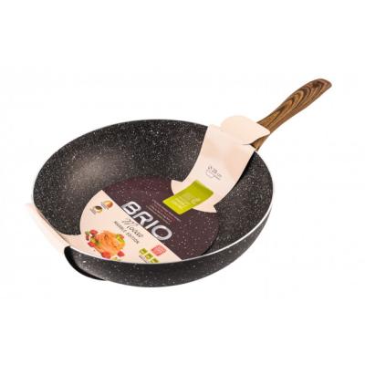 Brio Mocca Marble Tigaie Wok Antiaderent Aluminiu Stantat 24cm 104888