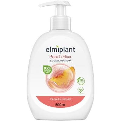 Elmiplant Sapun Lichid 500 ml Piersica si Ceai Alb