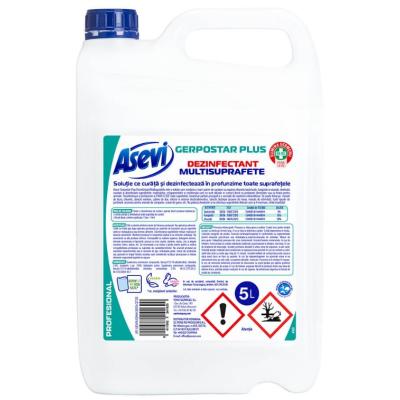 Asevi Gerpostar Dezinfectant multisuprafete concentrat 5L