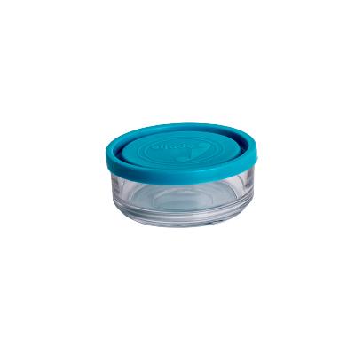 Kaveh Caserola Rotunda sticla cu capac plastic 420ml BL7252