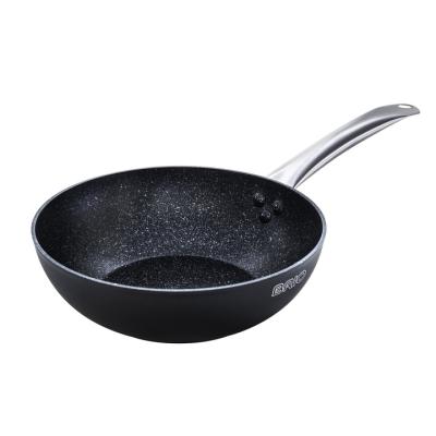 Brio METALLICA Tigaie Wok Antiaderent Aluminiu Forjat Profesional 24cm 104889