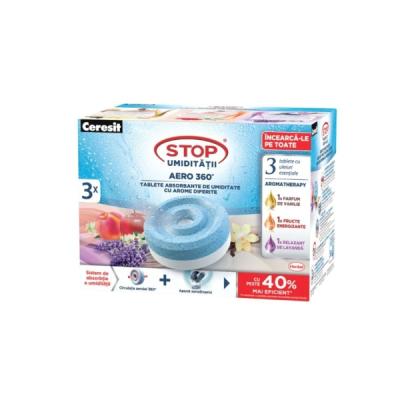 Ceresit Rezerva Dezumidificator Aero 360 Mix De Arome 3X450g