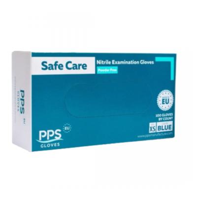 Manusi Nitril Profesionale PPS Nepudrate Unica folosinta M 100 buc/cutie