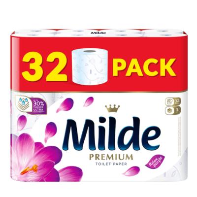 Milde Hartie Igienica 3 straturi 32Buc/Set Relax Purple