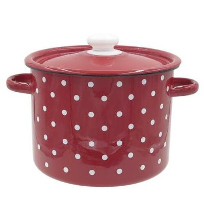 Idilia Oala Email cu Capac 5.5L Buline