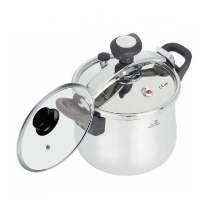 Rosberg Oala Inox Sub Presiune 5L+Capac Sticla Termorezistenta R51311A5