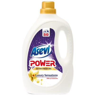 Asevi Detergent Lichid Rufe 2.5L Power Luxury Sensations 50 Spalari