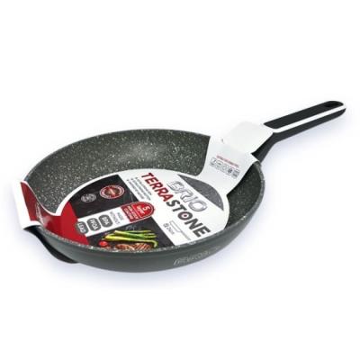 Brio Terra Stone Tigaie Wok Antiaderent Aluminiu Stantat 24cm 105805