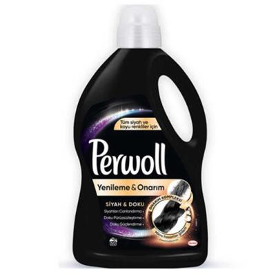 Perwoll Detergent Lichid 1L Renew Black pentru haine negre si color