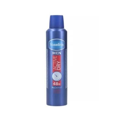 Vaseline Deodorant antiperspirant spray MEN 250ml Active Dry Hipoalergenic cu Proderma