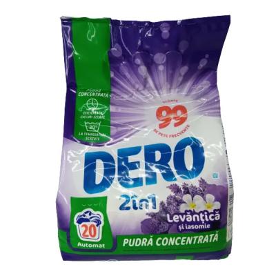 Dero 2in1 Detergent Automat  1,5Kg Levantica si Iasomie