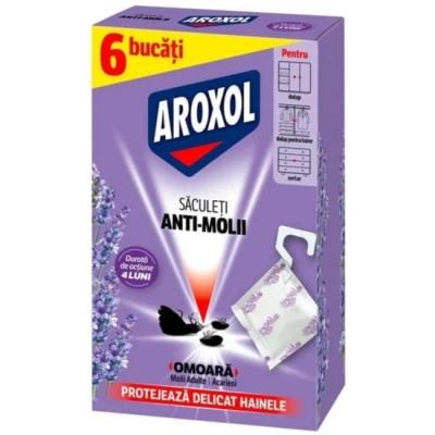 Aroxol Antimolii Saculet 6Buc/Set