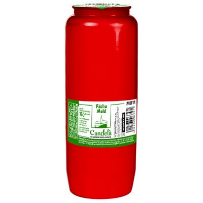 Faclia Candela cu Ulei M011 Rosu Timp de ardere 160h