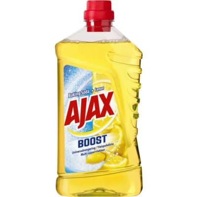 Ajax Detergent multisuprafete 1L Boost Baking Soda si Lemon