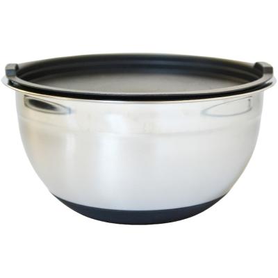 Schmitter Castron Inox cu Capac si baza antiaderenta silicon 20x11.5Cm