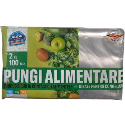 Electric Pungi Congelator Alimentare 25x35cm Pentru 2KG 100 Buc/Set
