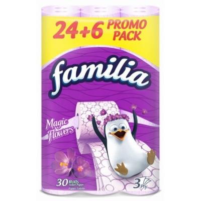 FAMILIA Hartie Igienica Parfumata 3Straturi 24Buc/Set MAGIC FLOWERS