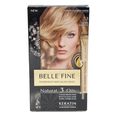 Belle`Fine Vopsea Par Crema 50ml 7.3 Alun Cald