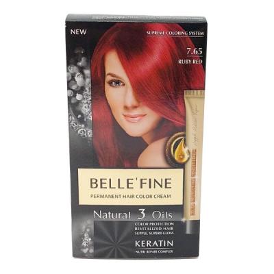 Belle`Fine Vopsea Par Crema 50ml 7.65 Rosu Rubin