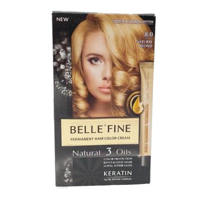 Belle`Fine Vopsea Par Crema 50ml 8.0 Blond Natural