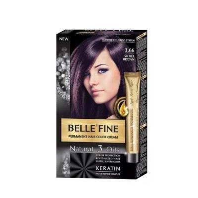 Belle`Fine Vopsea Par Crema 50ml 3.66 Saten Violet