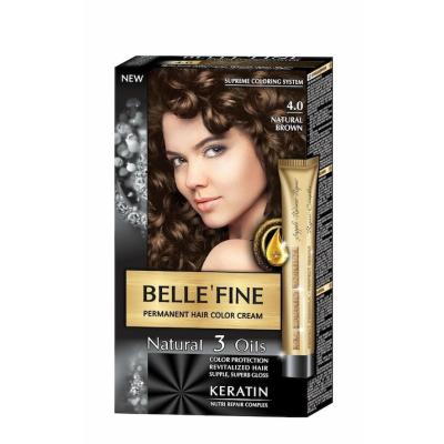 Belle`Fine Vopsea Par Crema 50ml 4.0 Maro Natural
