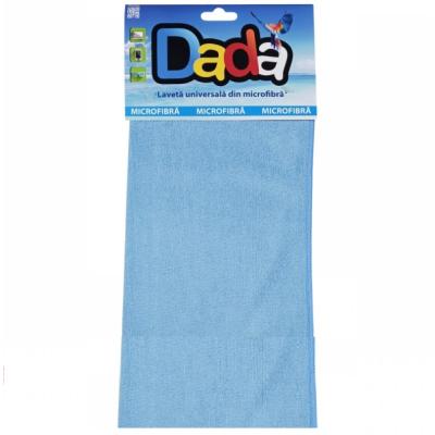 Dada Laveta Microfibra Prosop Universal Albastru 30x30cm