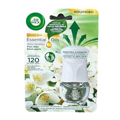 Air Wick Aparat Odorizant Electric 19Ml Flori Albe