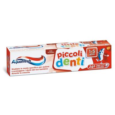 Aquafresh Pasta Dinti copii 50ml 1-5 Ani Cu Aroma Delicata De Menta