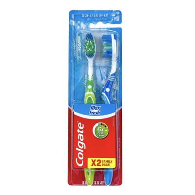 Colgate Periuta Dinti Max Fresh Soft 2buc/set