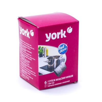 York Burete Vase Impregnat cu Sapun 6 Buc/Set