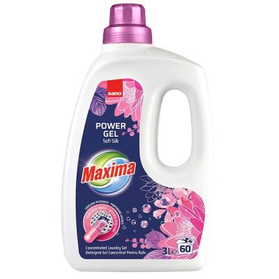 Sano Maxima Detergent Lichid Power Gel 3L Soft Silk