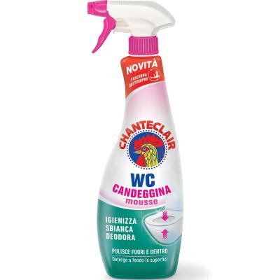 Chante Clair Solutie Baie Spuma Activa WC 625ml cu inalbitor