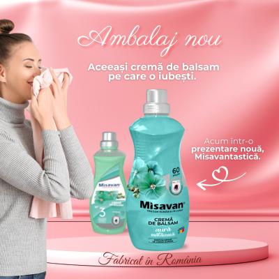 Misavan Balsam Rufe Crema No 3, In Decorativ, Linium, 1.5L Aura Matasoasa