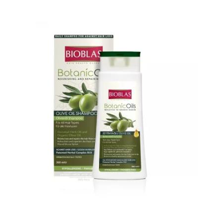 Bioblas Botanics Sampon Hipoalergenic Anticadere 360ml pentru parul uscat cu ulei de masline