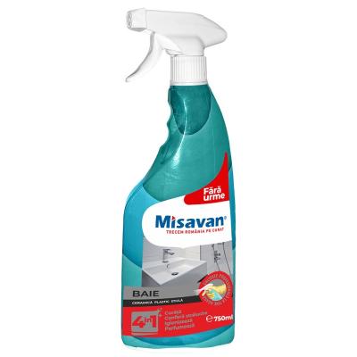 Misavan Detergent 4In1 750ml Curatare Baie fara Urme