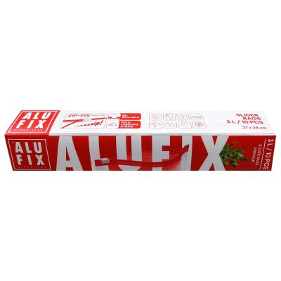 Alufix Pungi Congelator Zipper 3L 10 Buc/Set 27x28cm