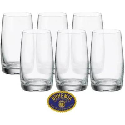 Brio Bohemia Pavo Pahar Long Drink Sticla Cristal 380ml 6Buc/Set