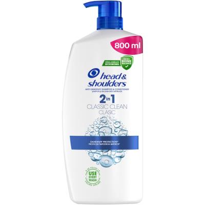 Head Shoulders Sampon 2In1 800Ml Classic Clean pentru par normal
