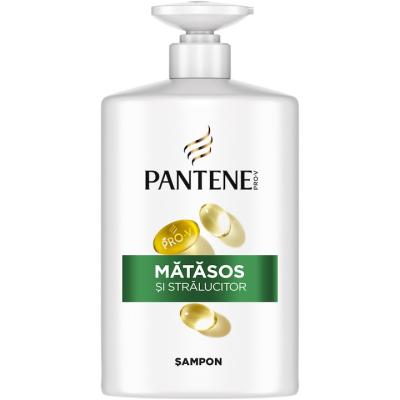 Pantene Pro-V Sampon 800ml Smooth &amp; Sleek pentru par rebel, fara stralucire