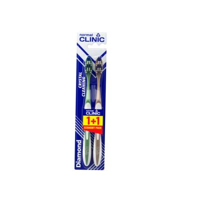 CLINIC Periuta Dinti 2buc/set Diamond Medium Crystal Cleaning