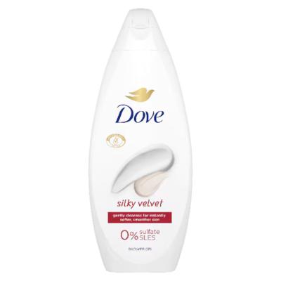 Dove Gel Dus 450ml  Essential Care Silky Velvet