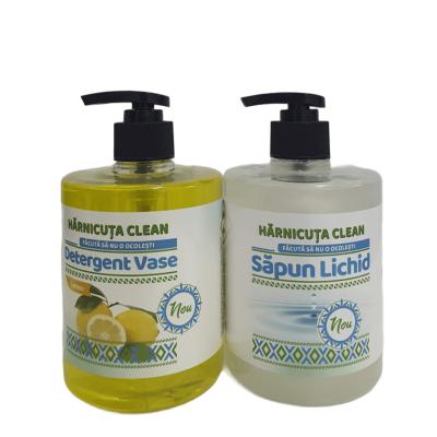 Pachet Harnicuta Sapun Lichid Hidratant 500ML+ Detergent Vase Concentrat 500Ml Lamaie