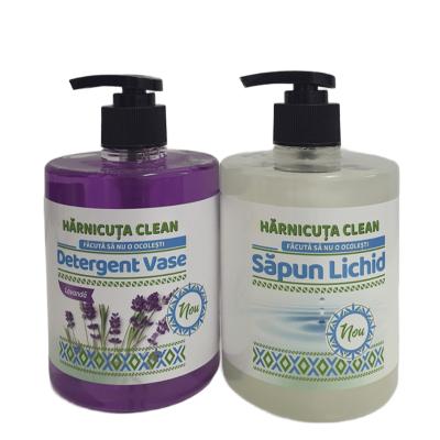 Pachet Harnicuta Sapun Lichid Hidratant 500ML+ Detergent Vase Concentrat 500Ml Lavanda