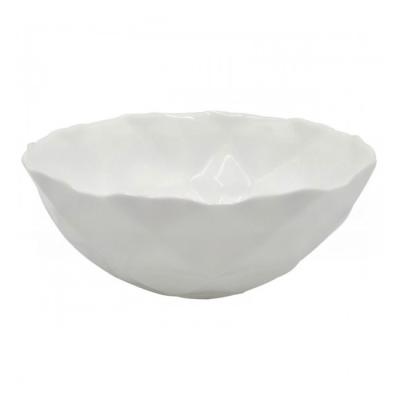 INFINITY Bol Opal 15Cm 3Buc/Set Alb cu decor in relief