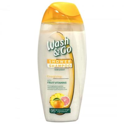 Wash&amp;Go Gel Dus si Sampon 2in 1 250ml Energizng FRUIT VITAMIN