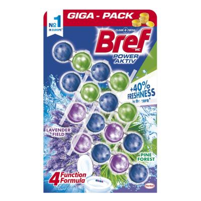 Bref Odorizant Wc Bile 4X50G Power Aktiv Lavanda/Pin