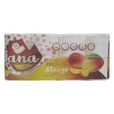 Iana Hartie Igienica Parfumata Premium 3 Straturi 8Buc/Set Mango